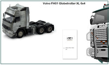 83663 | Volvo FH01 Globetrotter XL 6x4 tractor chassis kit