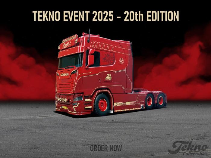 自動車 Tekno 87720 SCANIA 20th Tekno EVENT 1/50 87720 | Tekno Event 2025 – Maguires Models