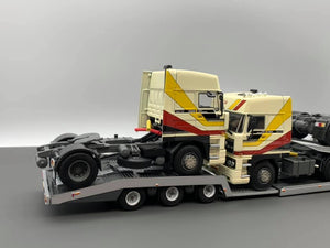 04-2114 | 3 Axle Silver Truck Transporter