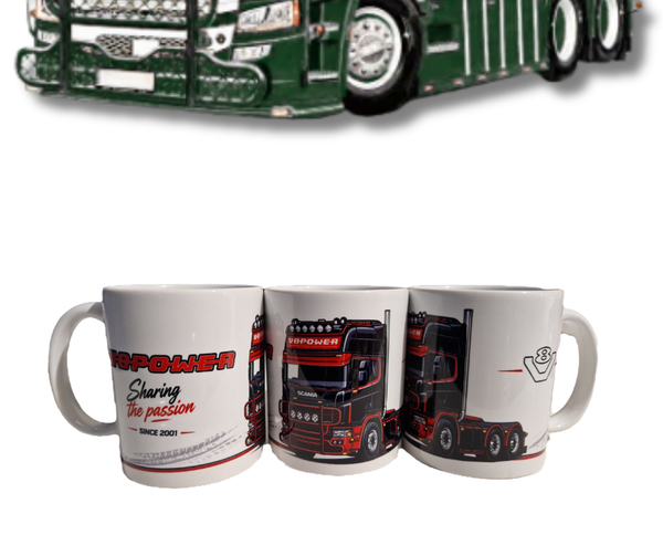 V8 Power Mugs