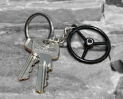 SS | 3 Spoke Keyring - BLACK