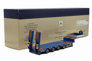 21-1251 | 4 Axle Low Loader with Ramps - BLUE