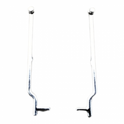 78889 | Corner Bumper Poles Chrome