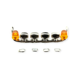 79392 | Volvo Chrome Lightbar 4 Spot Oval + Beacons