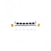 79860 | Roof light bar chrome 6 oval spotlights + Emergency lights