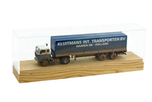 82908 | Vitrine Wood 'Truck & Trailer'