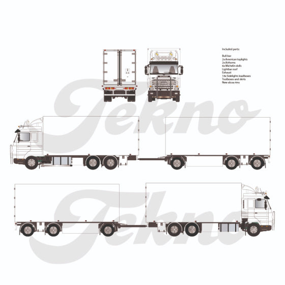 87116 | Scania 143 Rigid and Drag Kit