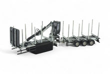 87732 | UK Logging Construction Trailer + Crane Kit