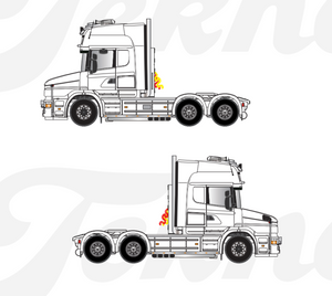 87795 | Scania Topline 6x4 T-Cab Kit