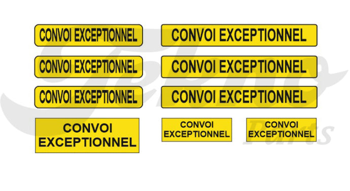 88167 | Convoi Exceptionnel Decal