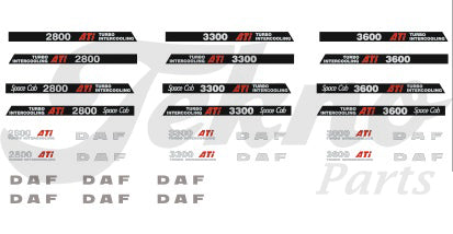 88173 | DAF 2800-3300-2600 Decal Set