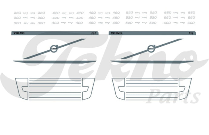 88175 | Volvo FH03 Decal Set