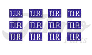 88464 | TIR Sign Decals