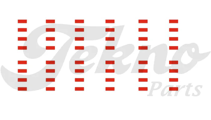 88551 | Marker lights red decal