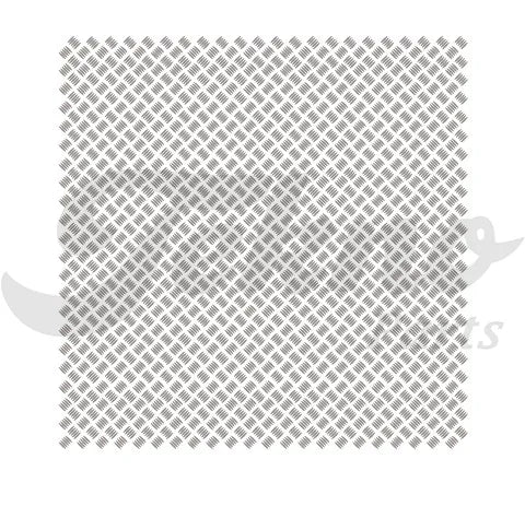 89314 | Tear plate white 5 tears 