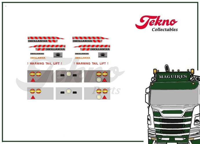 89321 | Dhollandia Tail Lift 'Sticker'