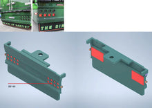 89746 | Fridge Trailer Rear Bumper + Lights Set