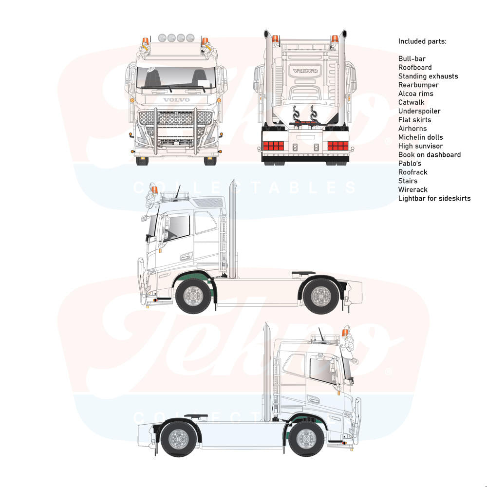 90186 | Volvo FH05 laag 4x2 Kit (EK)