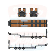 90873 | 3 Axle Broshuis Semi Low Loader