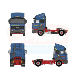 92578 | TBP Iveco Turbostar 4x2 (blauw)