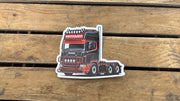 V8 Power Stickers