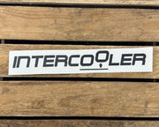 VP | Black Intercooler Sticker