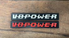 V8 Power Logo Sign
