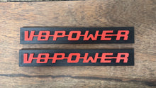 V8 Power Logo Sign
