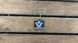 VP | Black Scania V8 Keyring