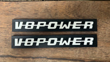 V8 Power Logo Sign