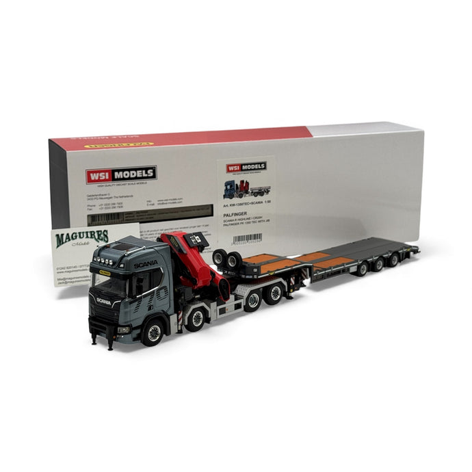 Scania Palfinger 8x4 and 3 axle Low Loader Trailer