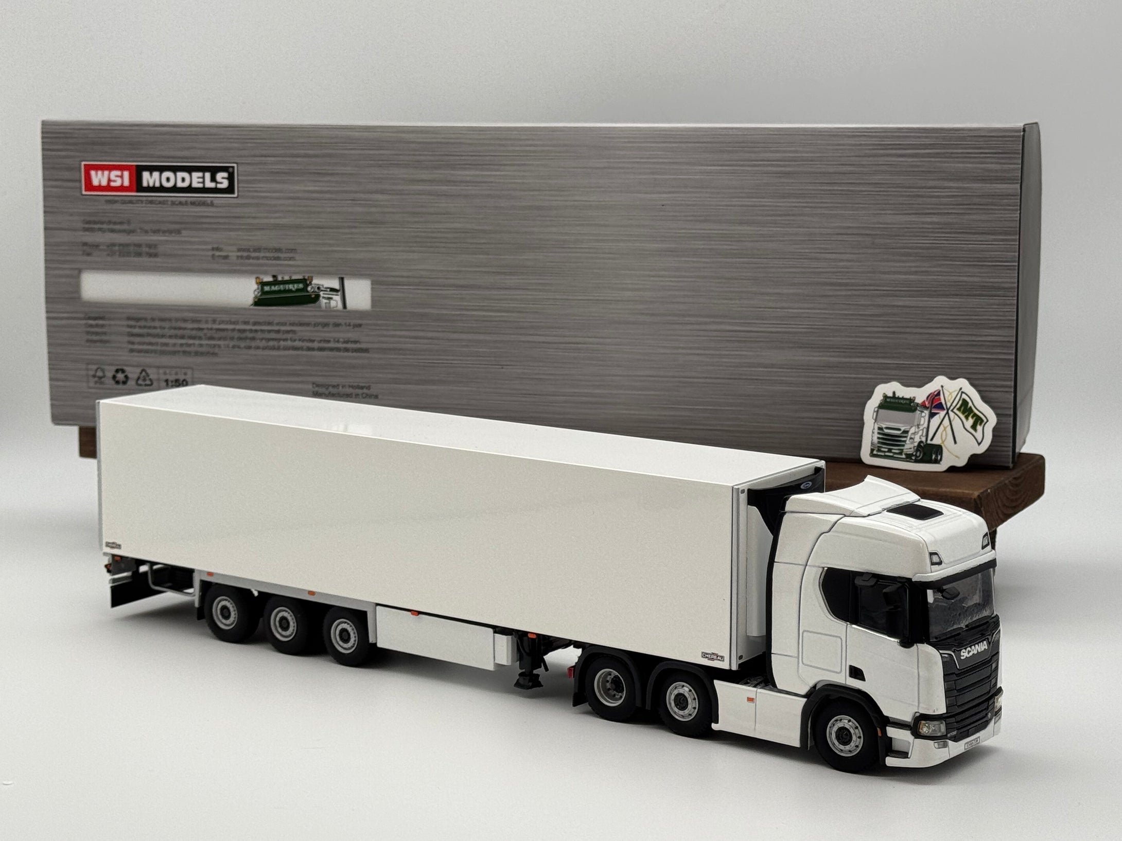 Scania NewGen 6x2 + Fridge Trailer 3 axle