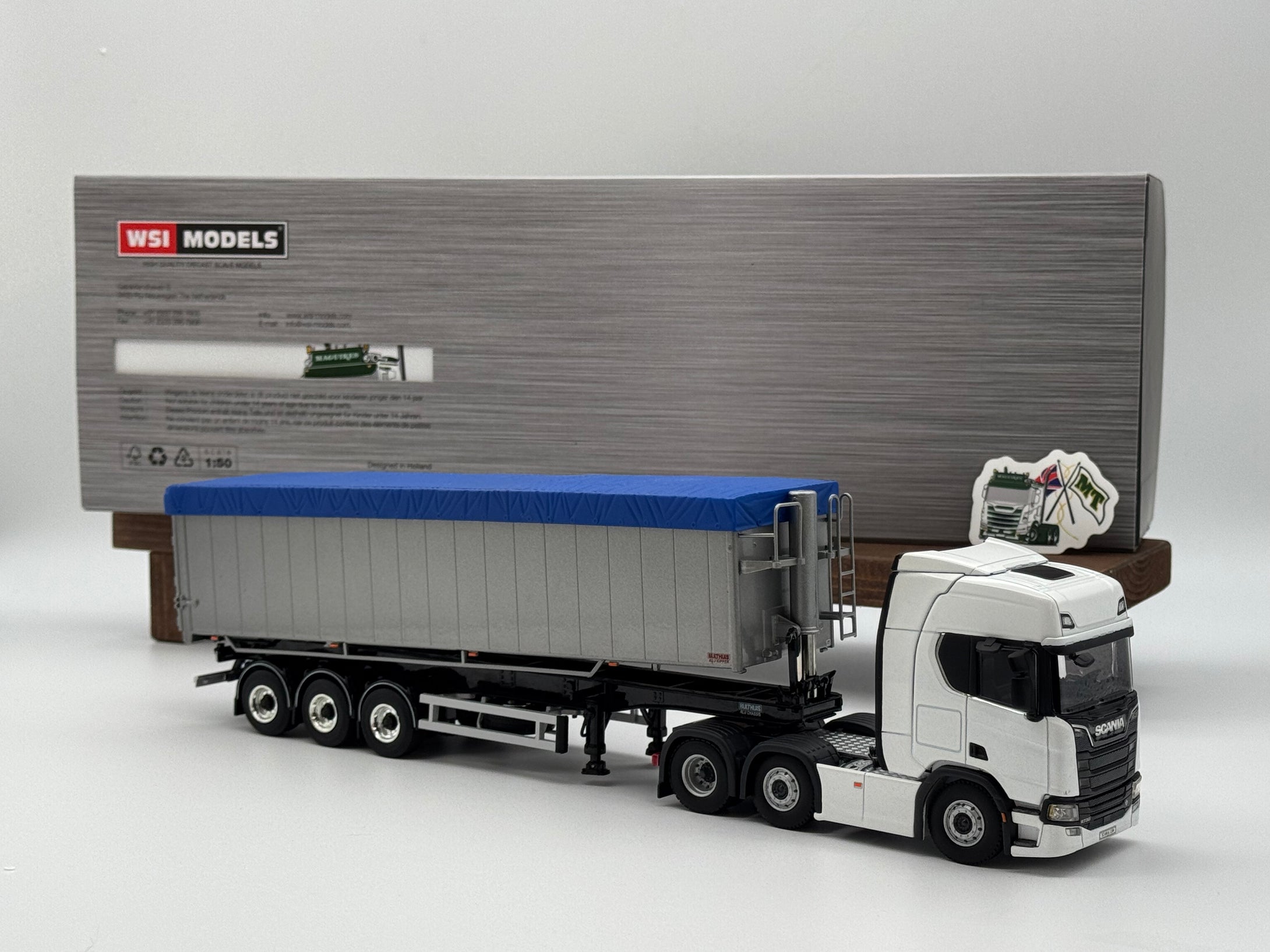 Scania NewGen 6x2 + Tipping Trailer 3 axle