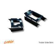 Corgi | Trailer Side Skirts, Blue