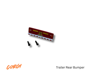 Corgi | Trailer Rear Bumper, Red