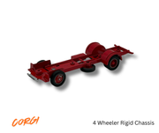 CC3004 | Corgi 4 Wheeler Rigid Chassis