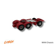 CC3008 | Corgi MAN 6x2 Chassis