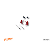 Corgi Mirrors, Volvo FH4, Red