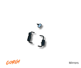 Corgi Mirrors, MAN TGA, Black