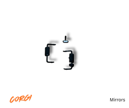 Corgi Mirrors, DAF 95XF, Black