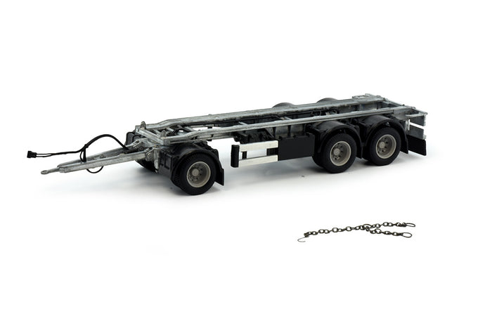 82561 | 3 axles trailer kit for 40m3 waste container