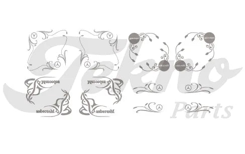 89292 | Window decoration Mercedes 