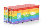 04-2263 | Maersk Rainbow 20ft Container