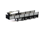 04-2088 | 4 Axle Black Brick Trailer