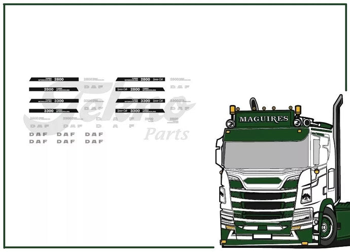 88209 | DAF 2800-3300 Set 'WaterDecal'