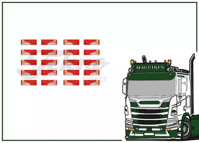 88599 | Universal Rear Lights Set 'WaterDecal'
