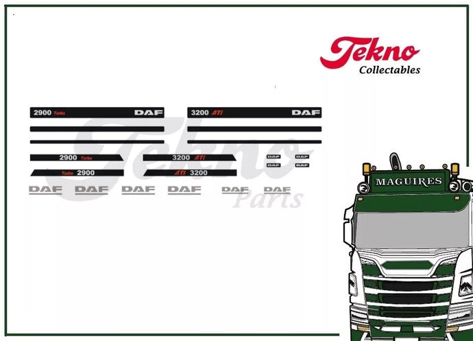 89270 | DAF 2900 - 3200 Set 'WaterDecal'
