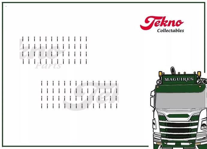 89278 | Tautliner Buckles Set 'WaterDecal'
