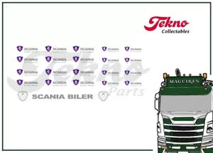 89283 | Scania Bilder Mudflaps Black 'Sticker'