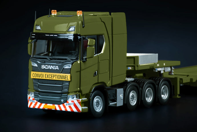 33-0217 | Scania S Series 7 Axle Low Loader Green Series